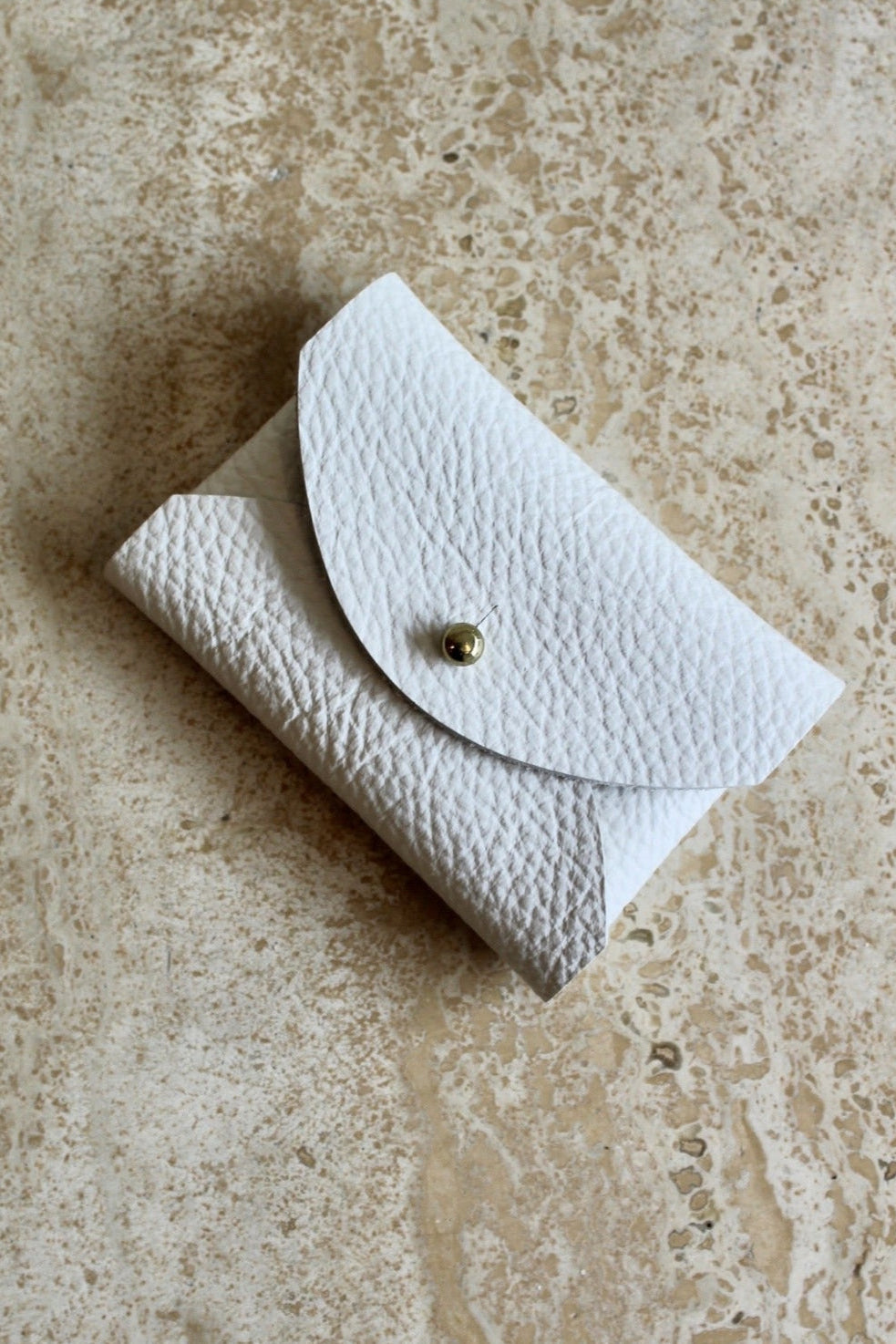 Mini Envelope Wallet - White