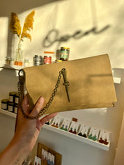 Spike Wristlet - Olive Green