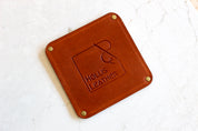 Hollis Leather Coasters (Double-Sided)