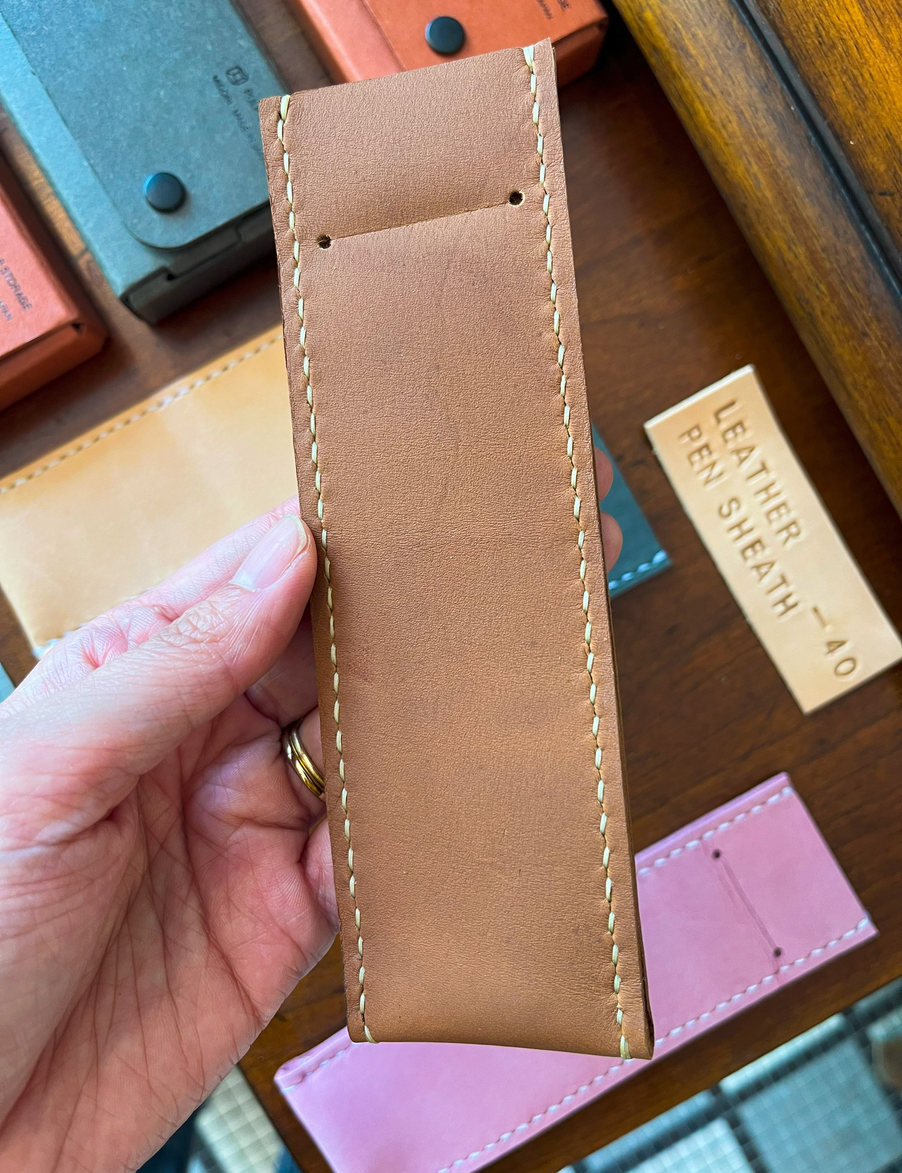 Leather Pen Sheath
