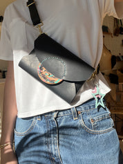 Envelope Hip Bag - Black