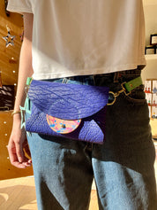 Envelope Hip Bag - Blue Bison