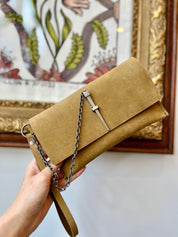 Spike Wristlet - Olive Green