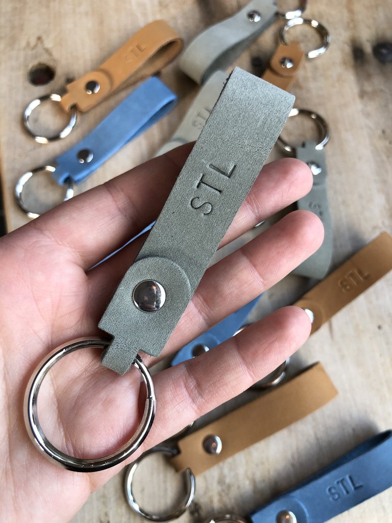 "STL" St. Louis Key Chain