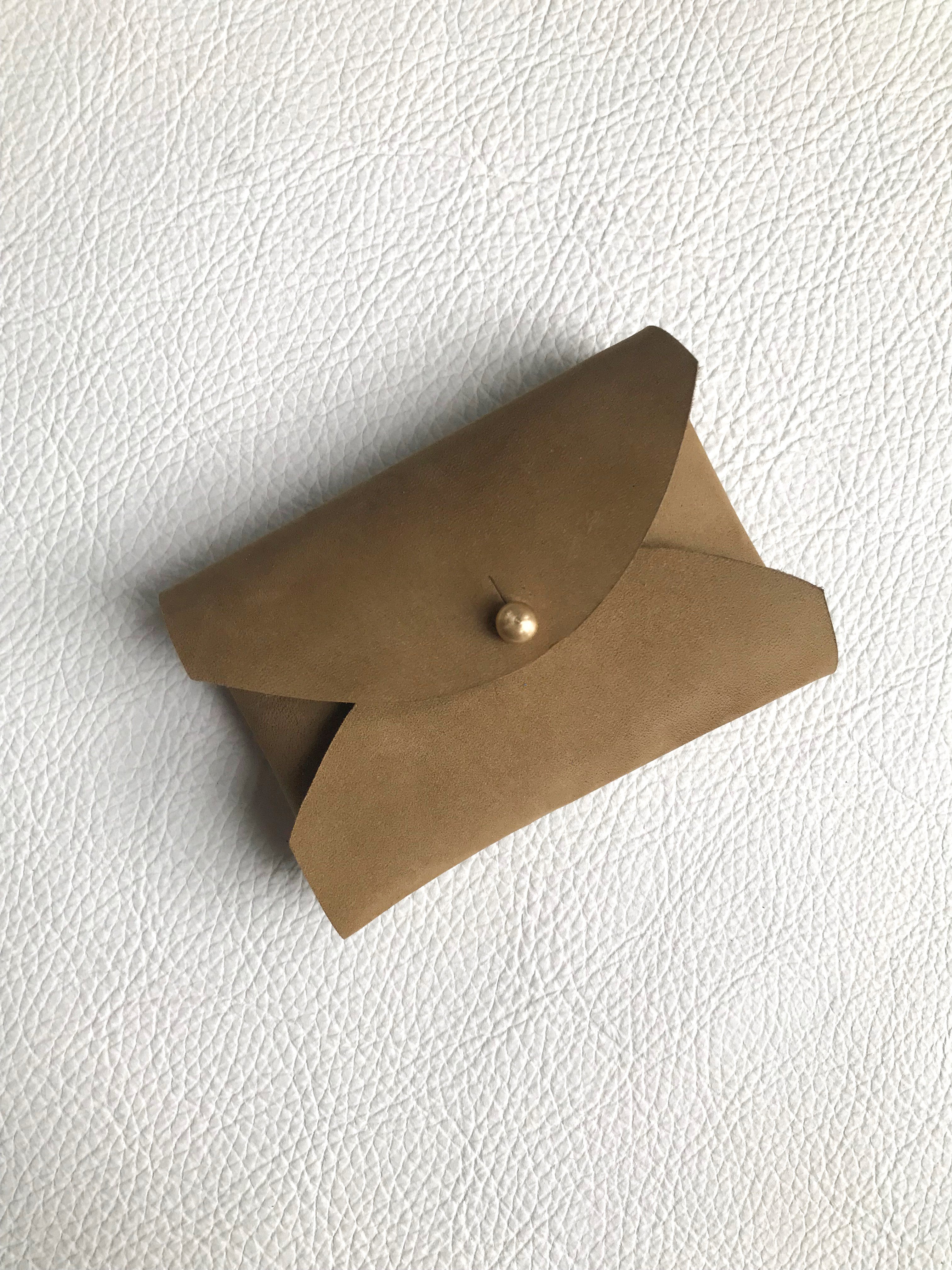 Mini Envelope Wallet - Olive